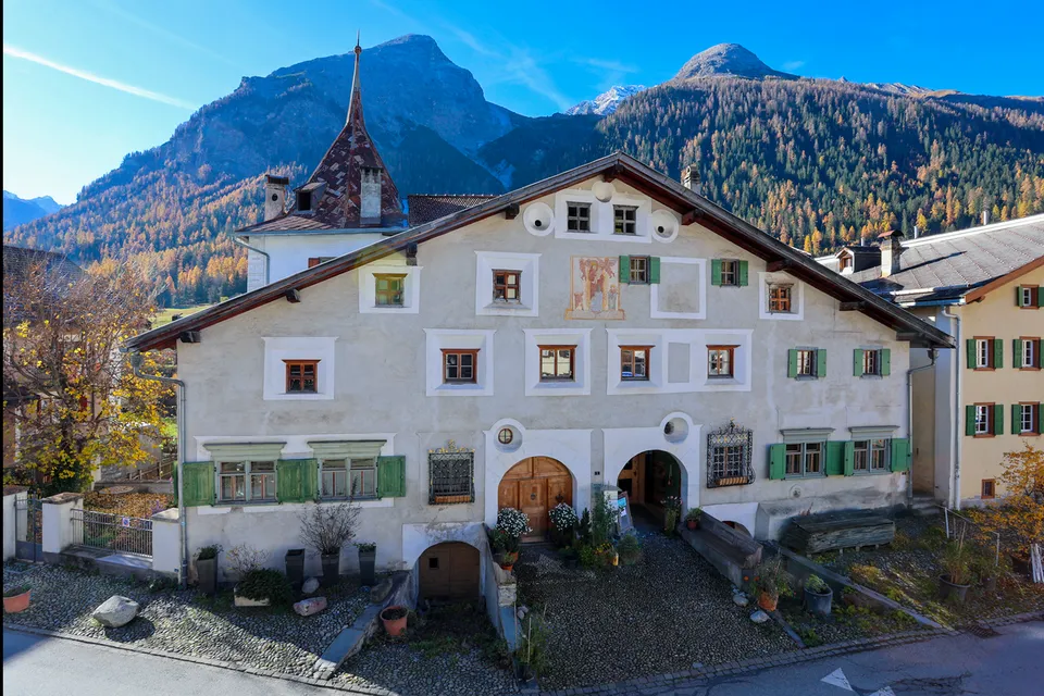 Maison engadinoise historique, Bergün